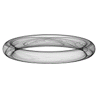 image of a Johnny Svensson attractor plot